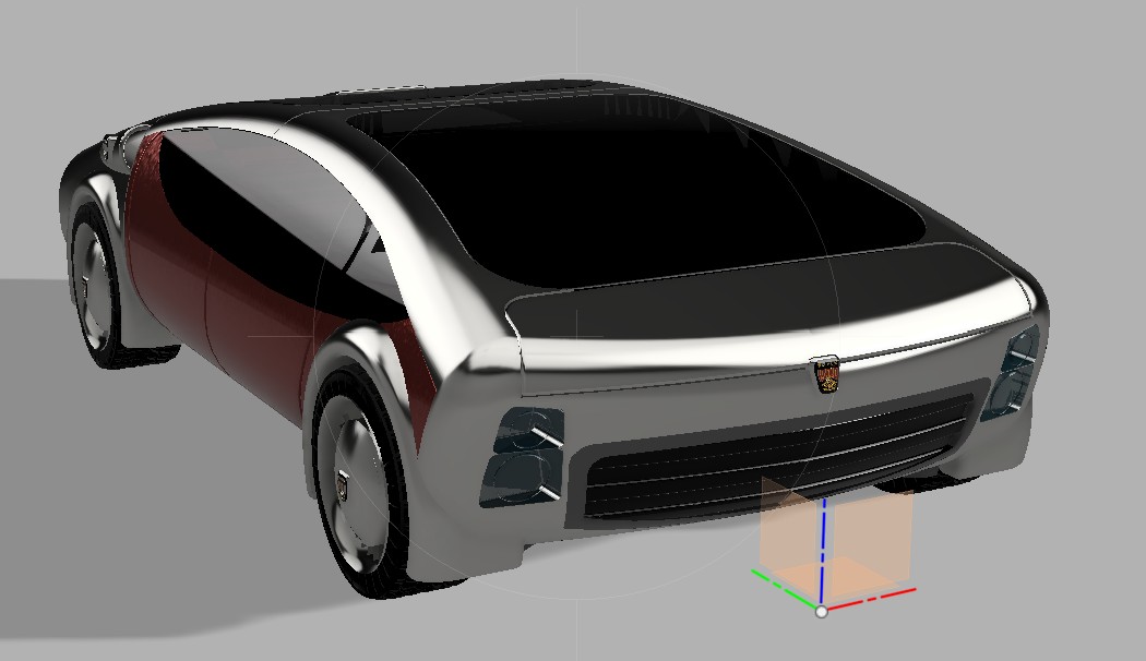 Future Rover concept car