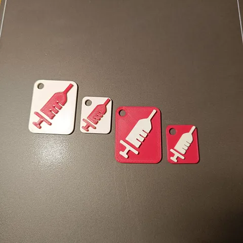 Syringe Keychain
