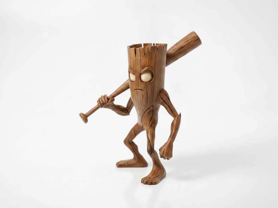 Tree Batter Character Figurine Miscellaneous 3D Printable
