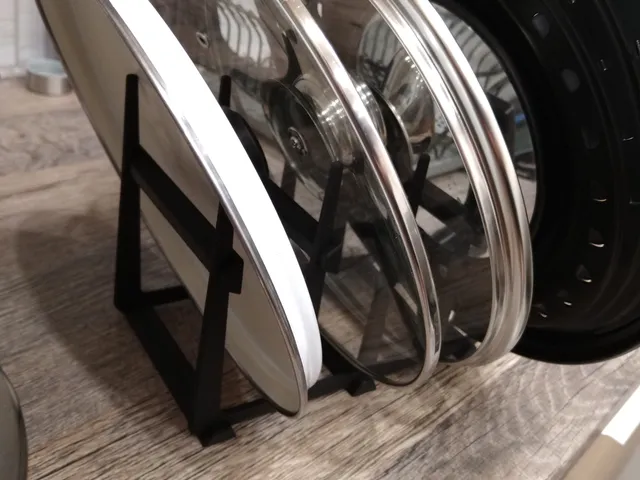 Pan and lid holder