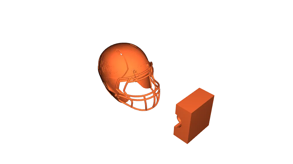 Chiefs helmet by Mason Webster | Download free STL model | Printables.com
