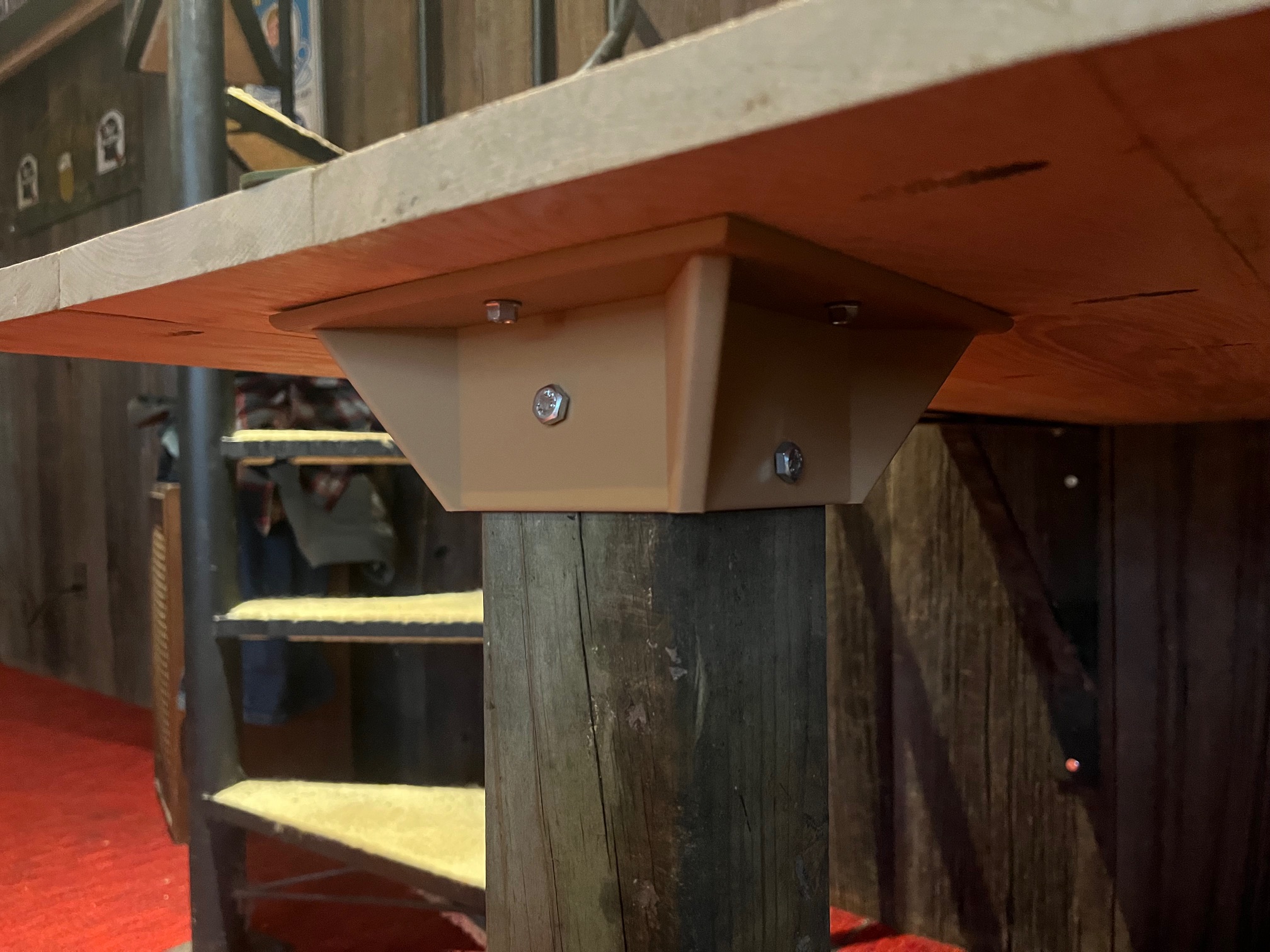 4x4 post holder