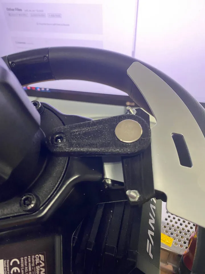 Fanatec CSL P1 V2 Magnetic Shifter MOD by Ramón Heras | Download