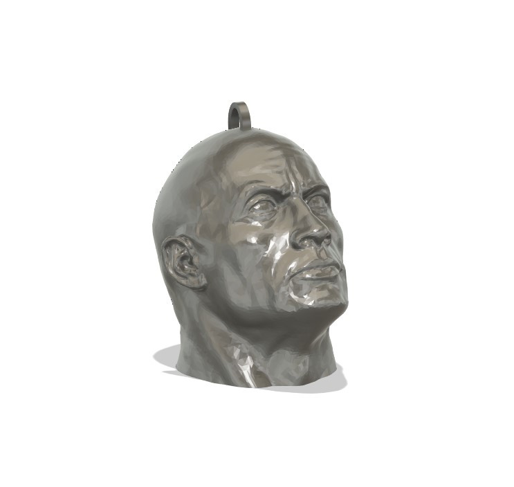 Rocktornament/Rocklace (Dwayne "The Rock" Johnson Ornament/Necklace/Keychain)