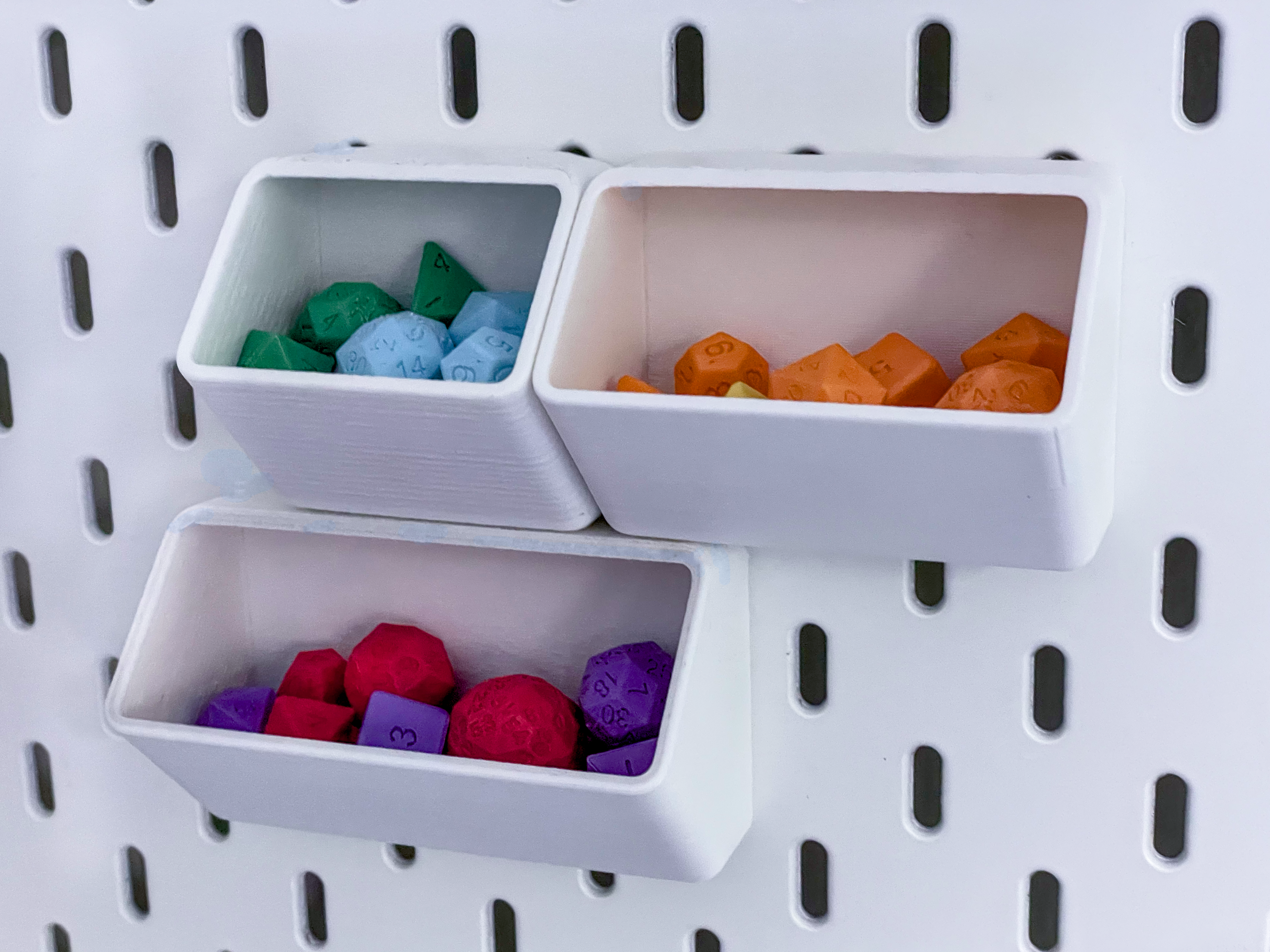 Modular Skadis Container System (M) 3D model thumbnail