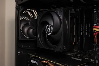 AM3 stock cooler 120mm fan adapter