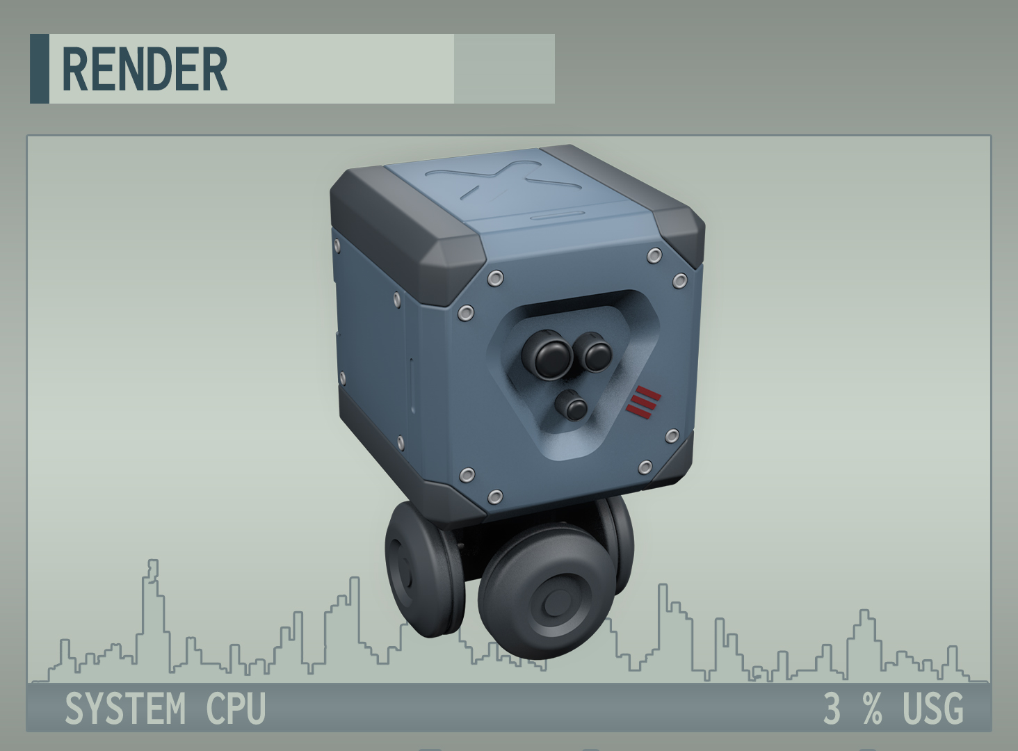Starfield Security Bot Model Kit (Supportless, FDM friendly) by Permateum Download free STL