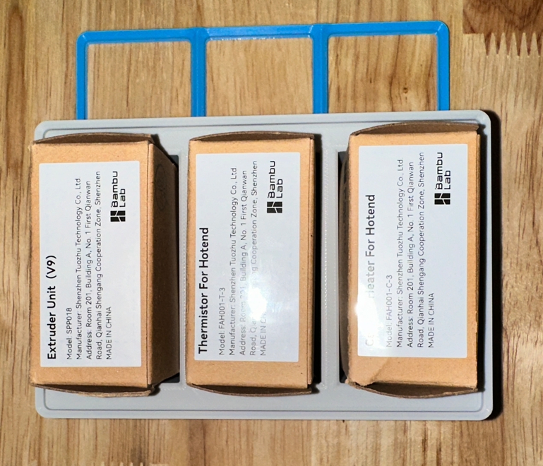 Gridfinity Bambu Spare Parts 2x3 bin