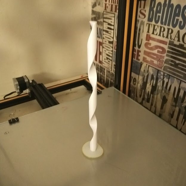 Candy Cane Twisted Pole - Single Extruder