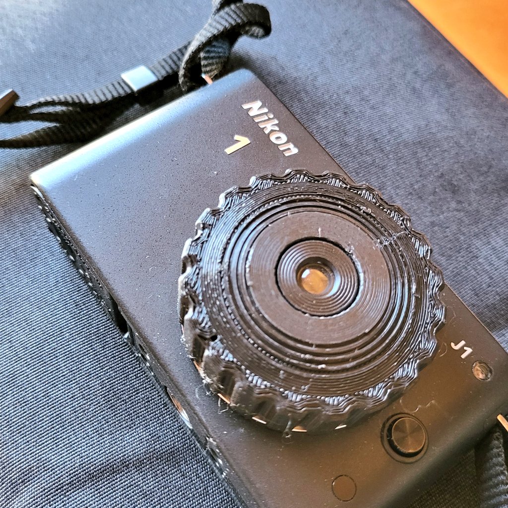 Disposable Lens Mount for Nikon N1 Mounts by nguyenkvvn Download free