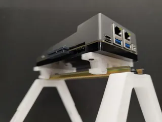 DB Tech - 3x ZimaBoard 832 in 3D printed rack mounts.