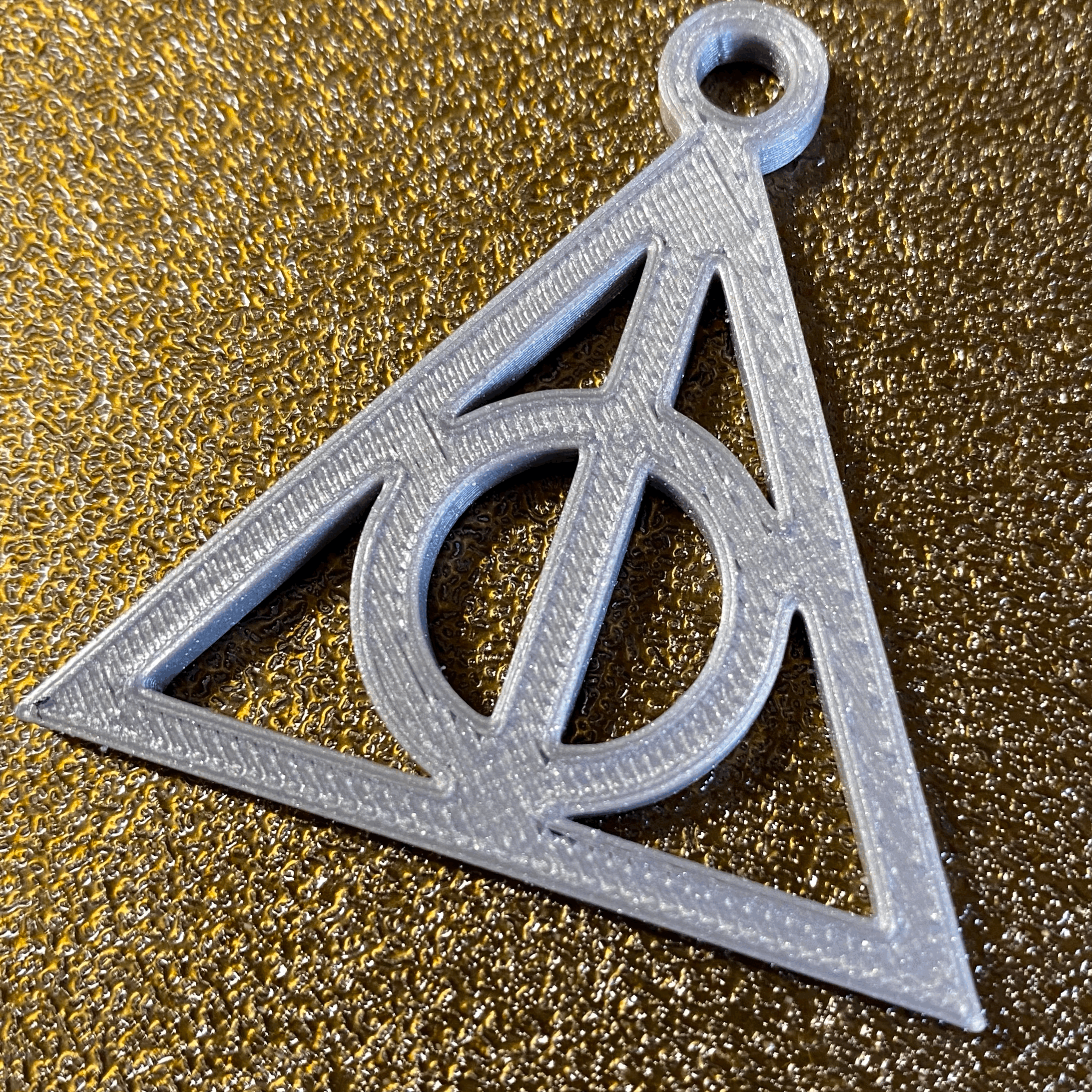 Deathly hallows easy printed pendant