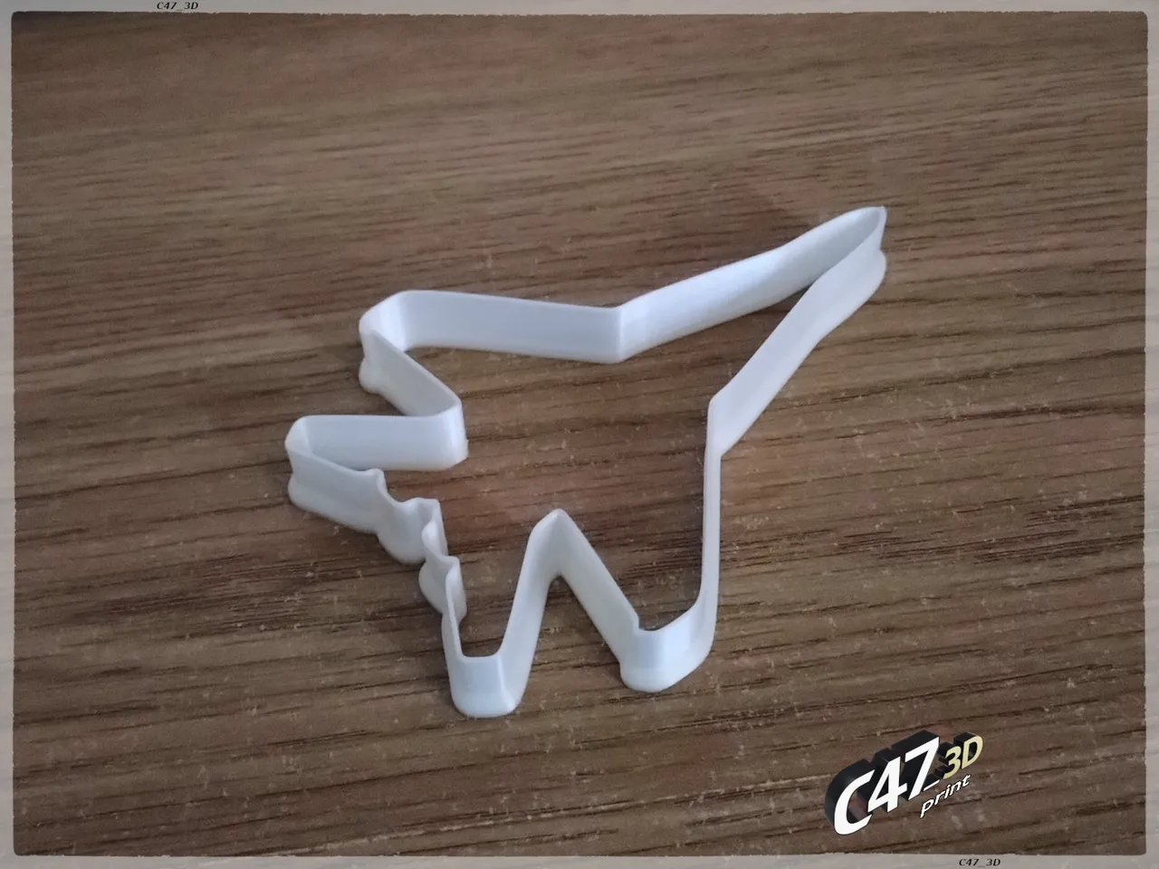 Stampo Per Biscotti Cookie Cutz | Forma Aereo F-16 | Taglia-biscotti Personalizzato In PLA Alimentare, Fatto Su Ordinazione