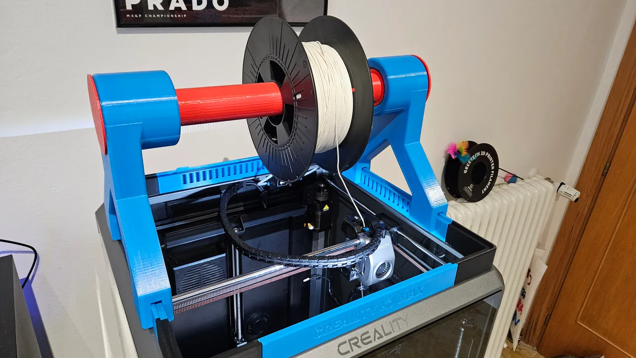 Creality K1 Max Spool Holder - 3D model by CHEP on Thangs