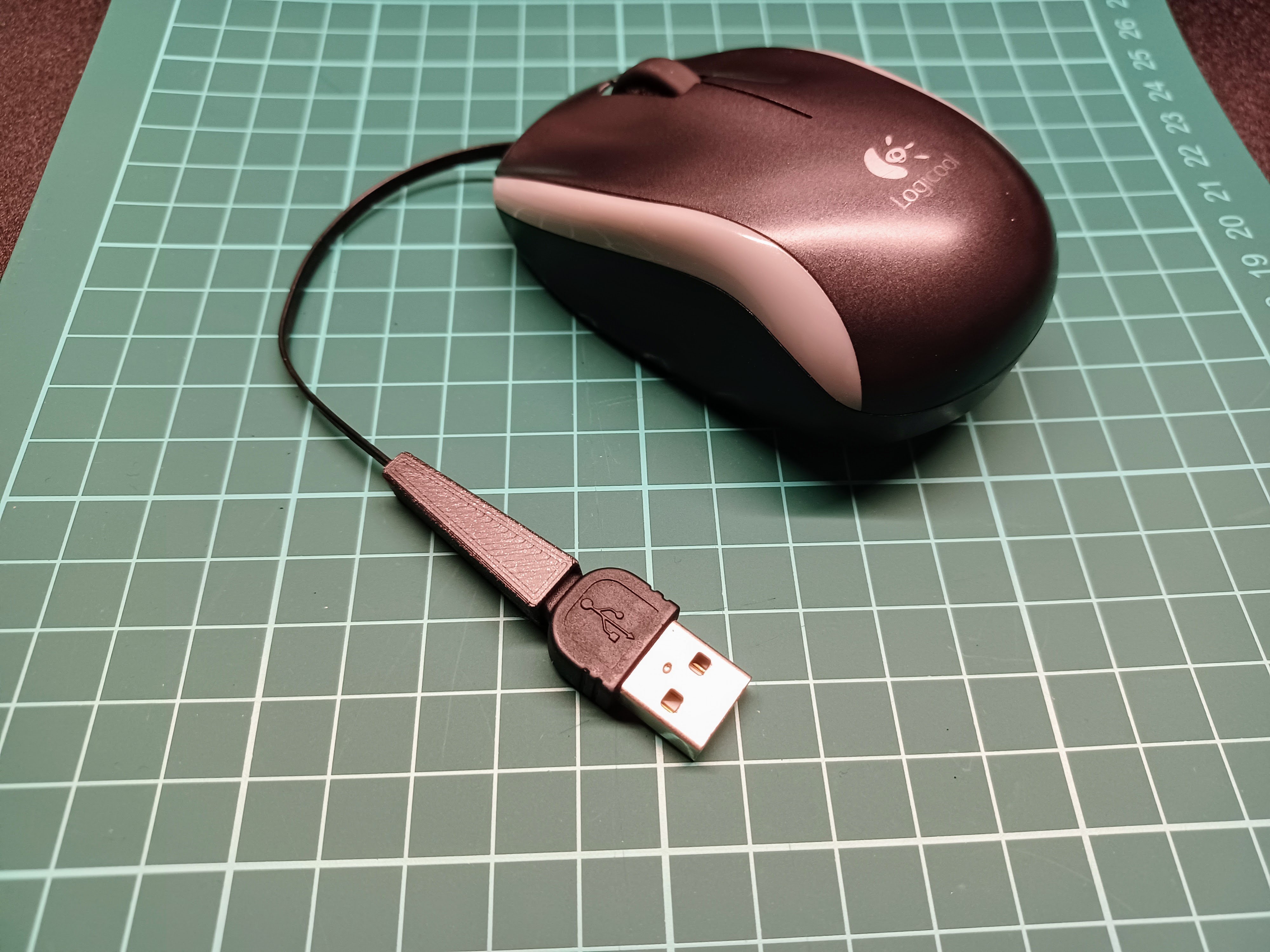 Cable Repair Cover For Mouse By Justkoala 