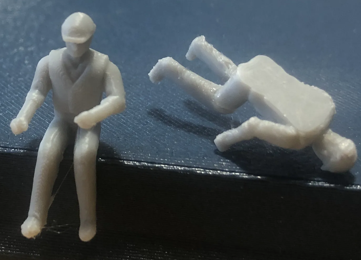 Worker Driver HO scale