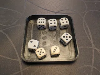 STL file Dice Pro Keeper 30 x 12mm compact dice storage box by PRODICER  🎲・3D printer model to download・Cults