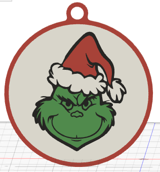 Grinch Ornament