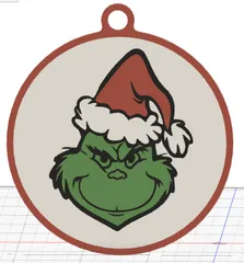 Santa Grinch Break The Wall 3D Coffee Cup - Printing Ooze