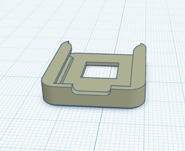 esp32 c3 oled case (with space for heatsink)