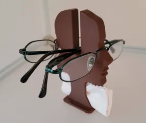 Brillenhalter für Sonnenblende (Auto) by Nicki, Download free STL model