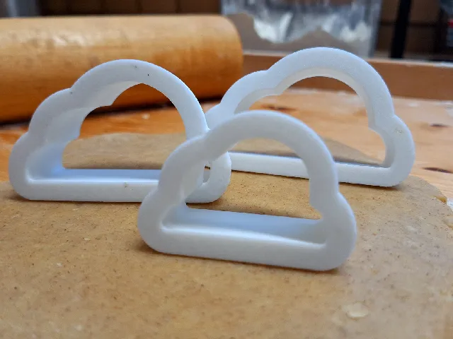 Gebäck-Ausstecher, Wolke (die wirklich funktionieren) / Cookie cutter (which really work)
