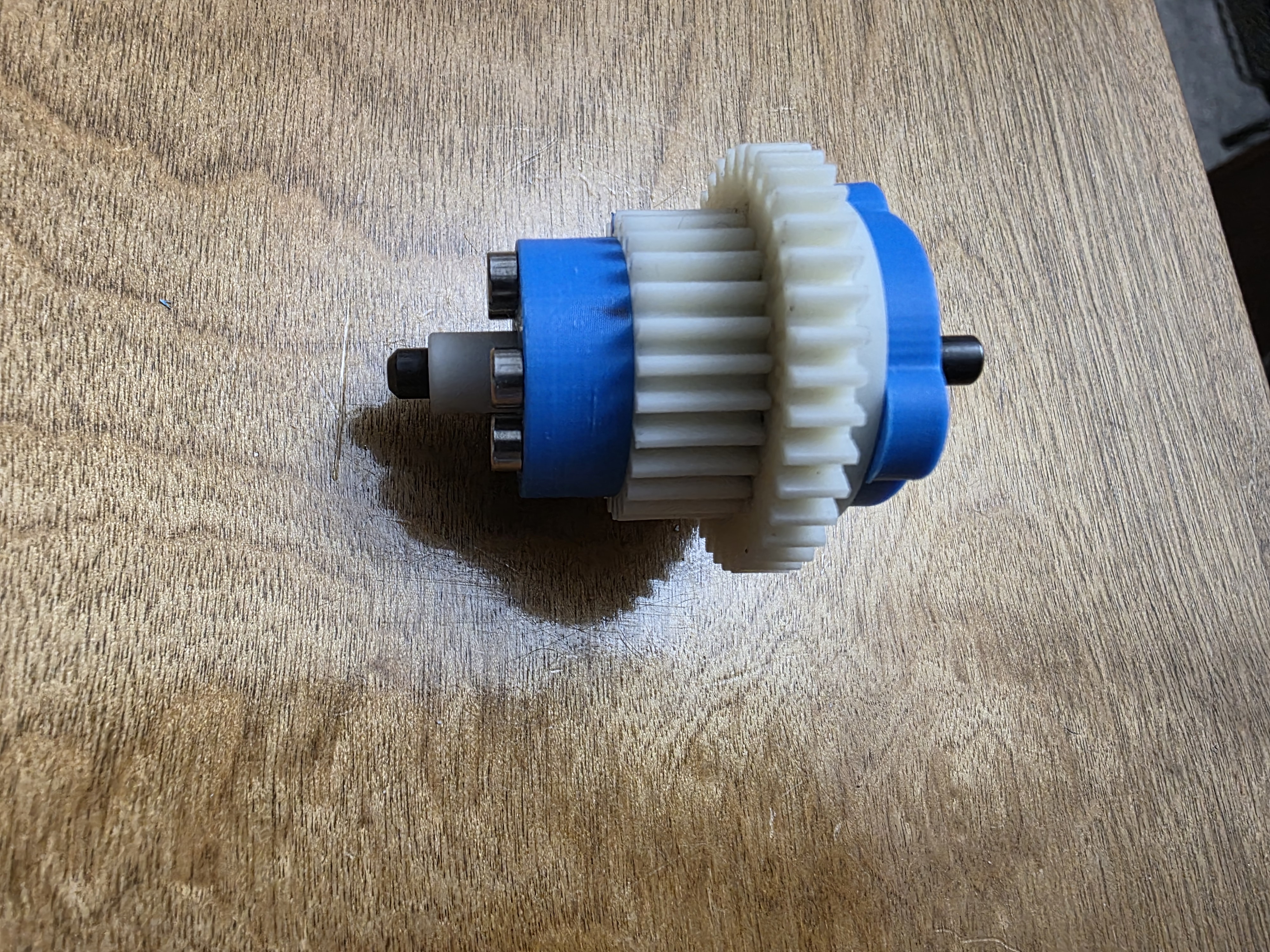 Traxxas Revo 3.3 Conversion - ceb 03 Revo - Trans Gear  Both End Hubs Transmission Second Gear Lockup - Forward Only