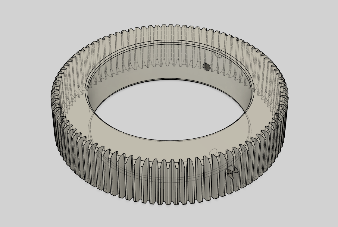 Miniatura 5 do modelo 3D Parametric Follow Focus Ring