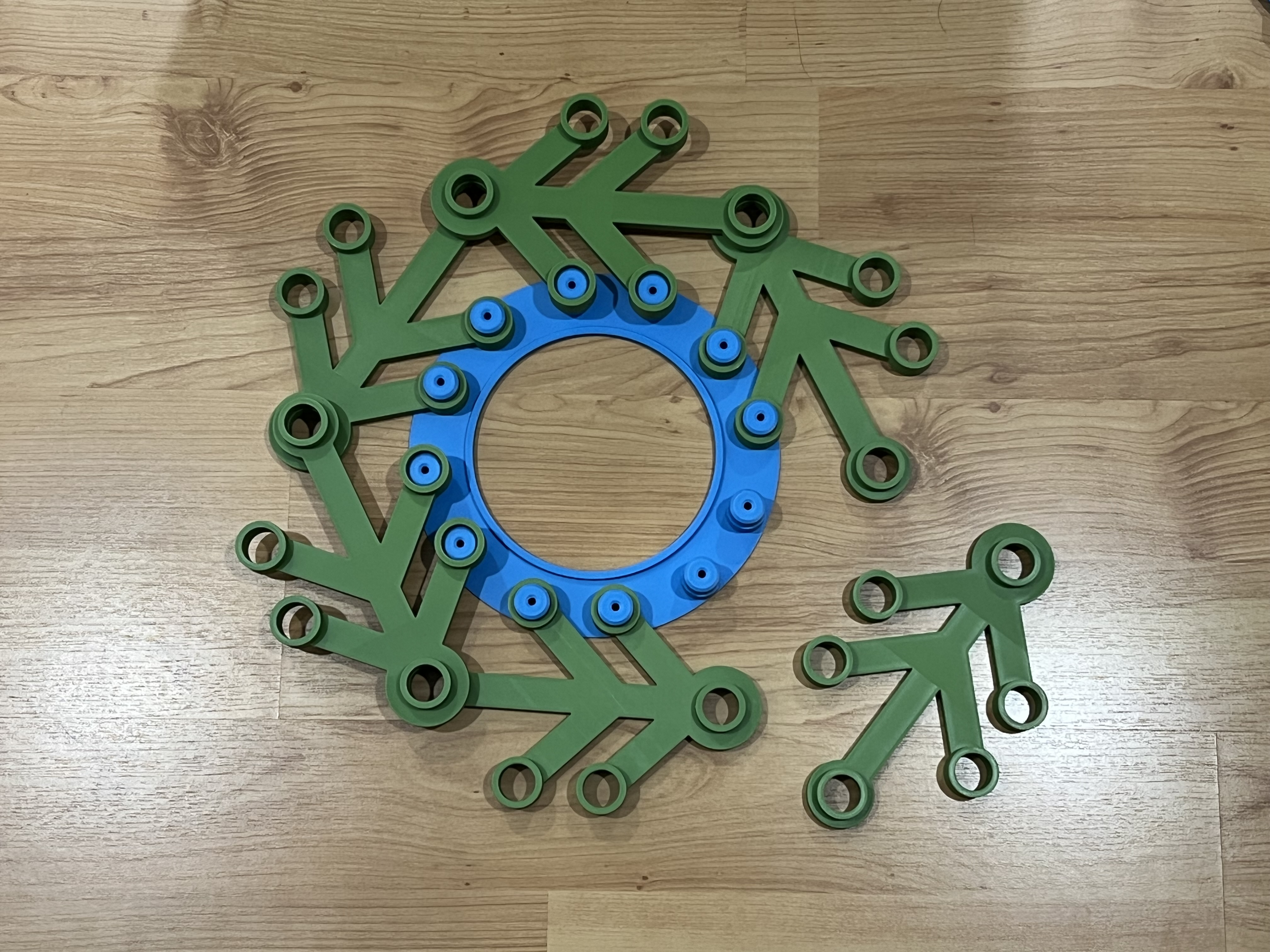 Lego Wreath Assembly Jig 3D model