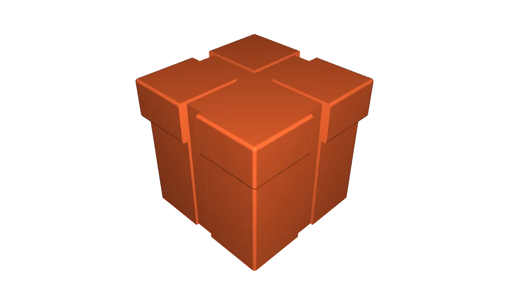 Christmass Gift Box Decoration / Ornament by Fishir | Download free STL ...