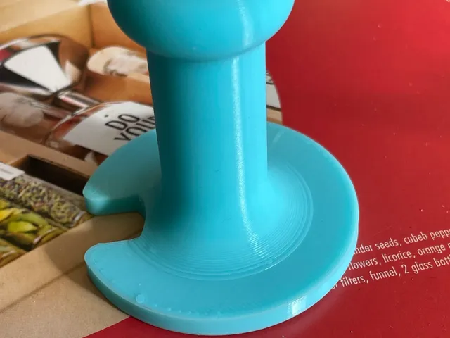 Coffee tamper for Bosch Tassimo re-usable pod machines