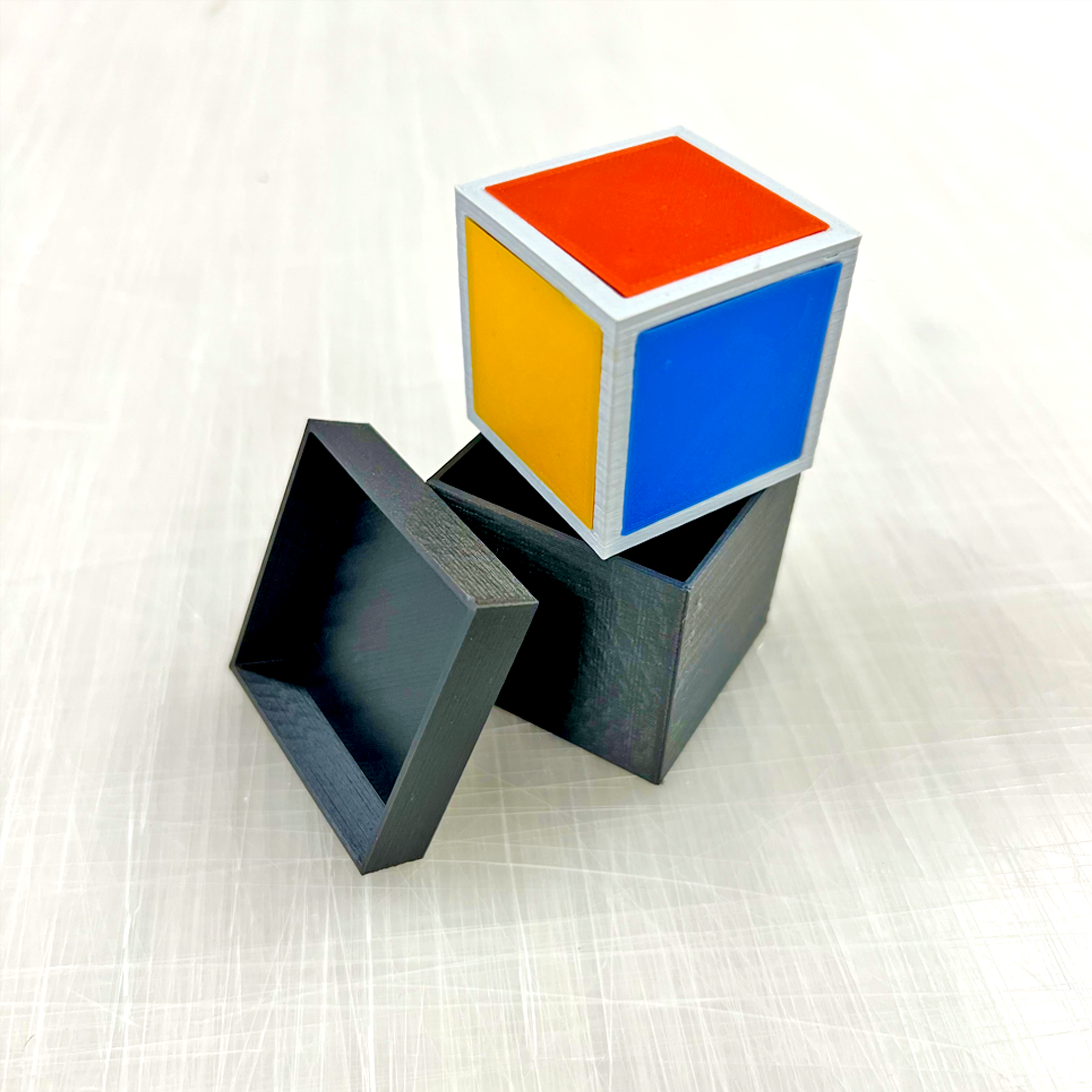Color Cube Mind Reading Magic Trick