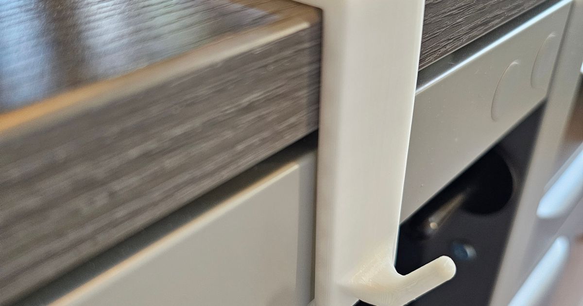 Desk Hook for ULINE desk by Fast3D Download free STL model