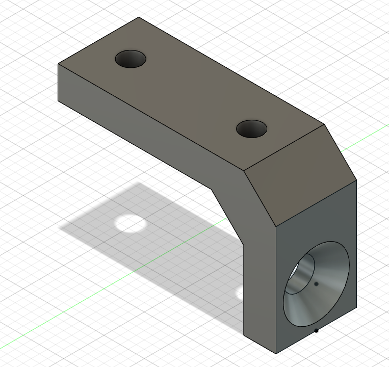 ADXL345 Creality Sprite Extruder Klipper Accelerometer Mount by