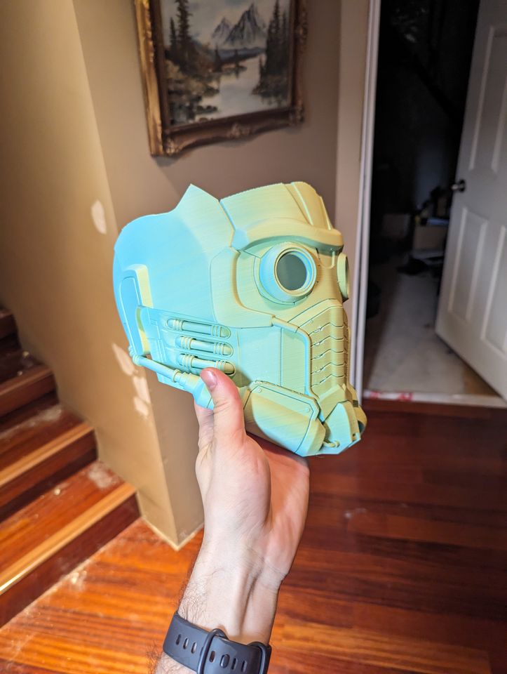 Yıldız Lord Mask (Sadece Plastik Aparattır!!!)