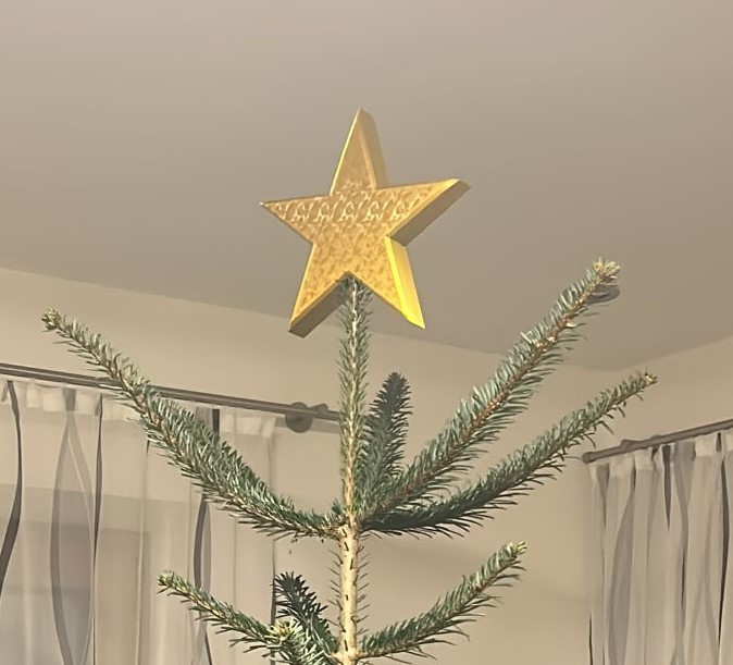 Christmas Star Tree Topper