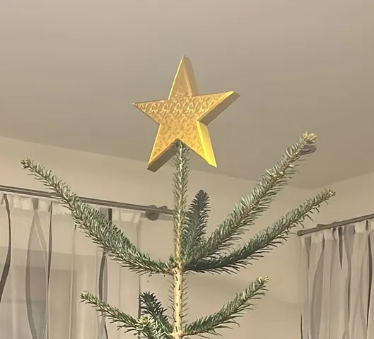 Christmas Star Tree Topper