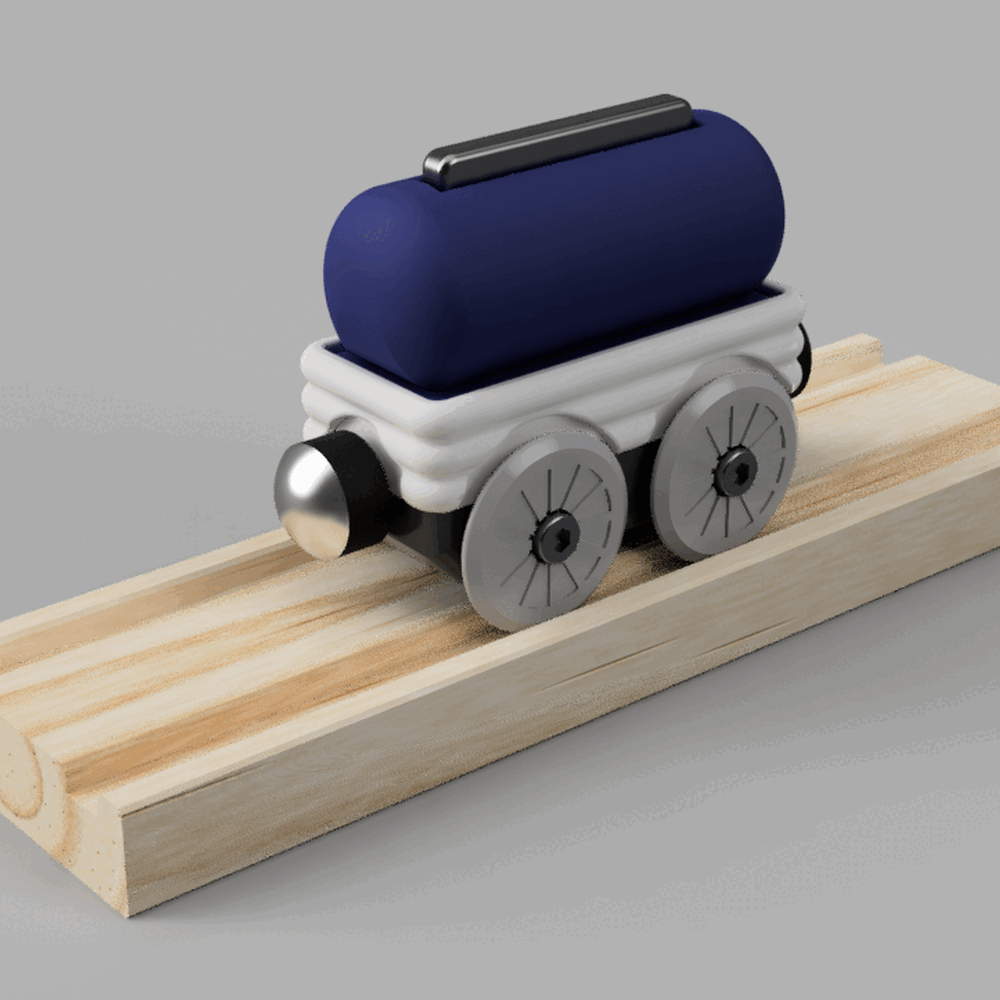 BRIO LIDL IKEA Train: BabyTrains MINI - Cargos cars and cargos (Nákladní vagóny a náklady) — thumbnail 3