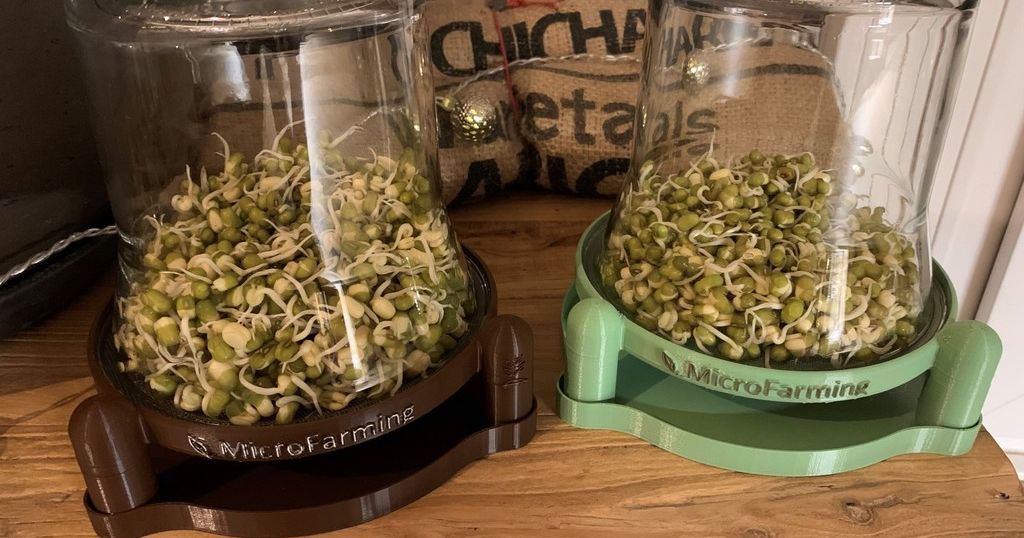 IKEA Jar Edition Sprouter Sprouting Glass MicroGreens Growing Sprouts