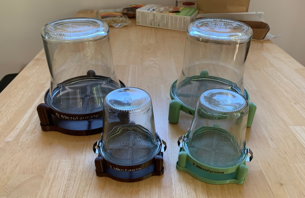 IKEA Jar Edition Sprouter Sprouting Glass MicroGreens Growing Sprouts