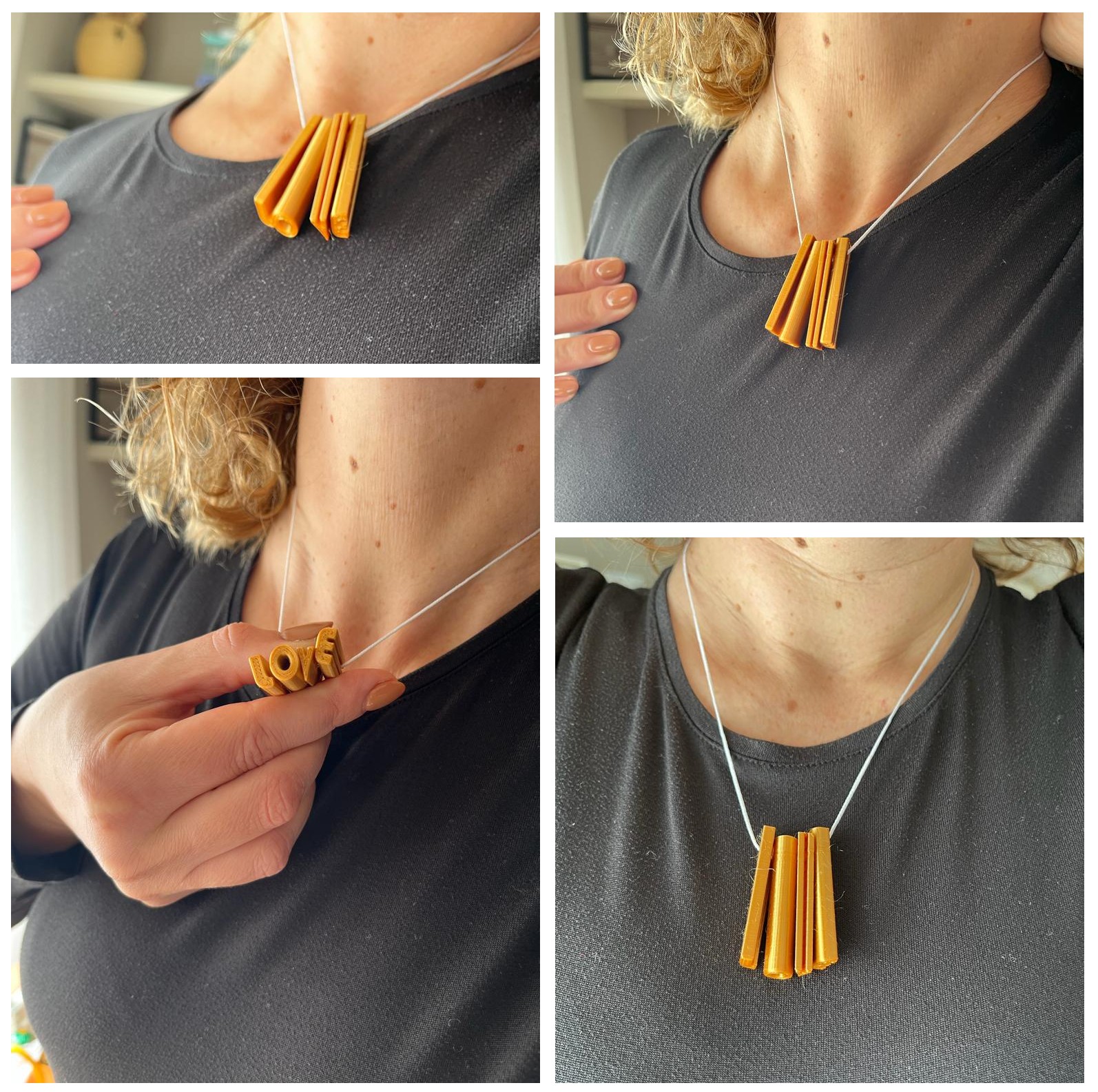 Hidden Messsage Necklace (Create your own)