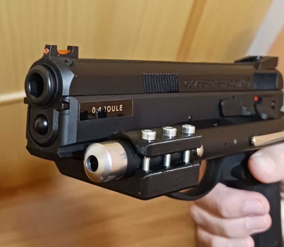 Airsoft laser holder