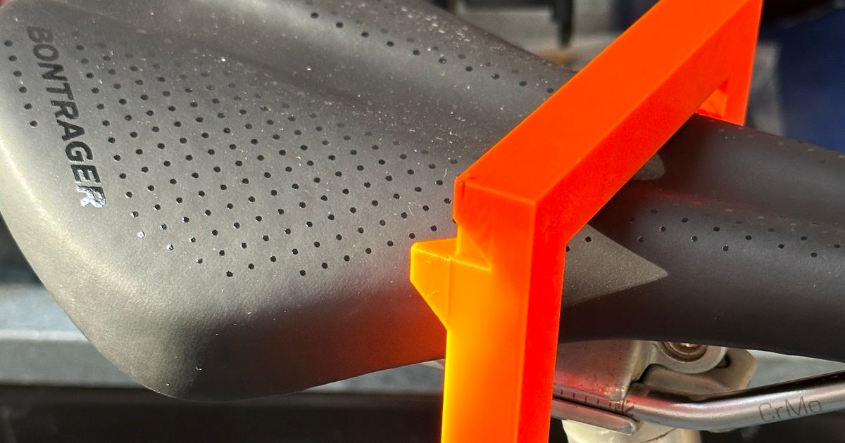 Bicycle saddle height measurement tool "80mm point" by cmh Download