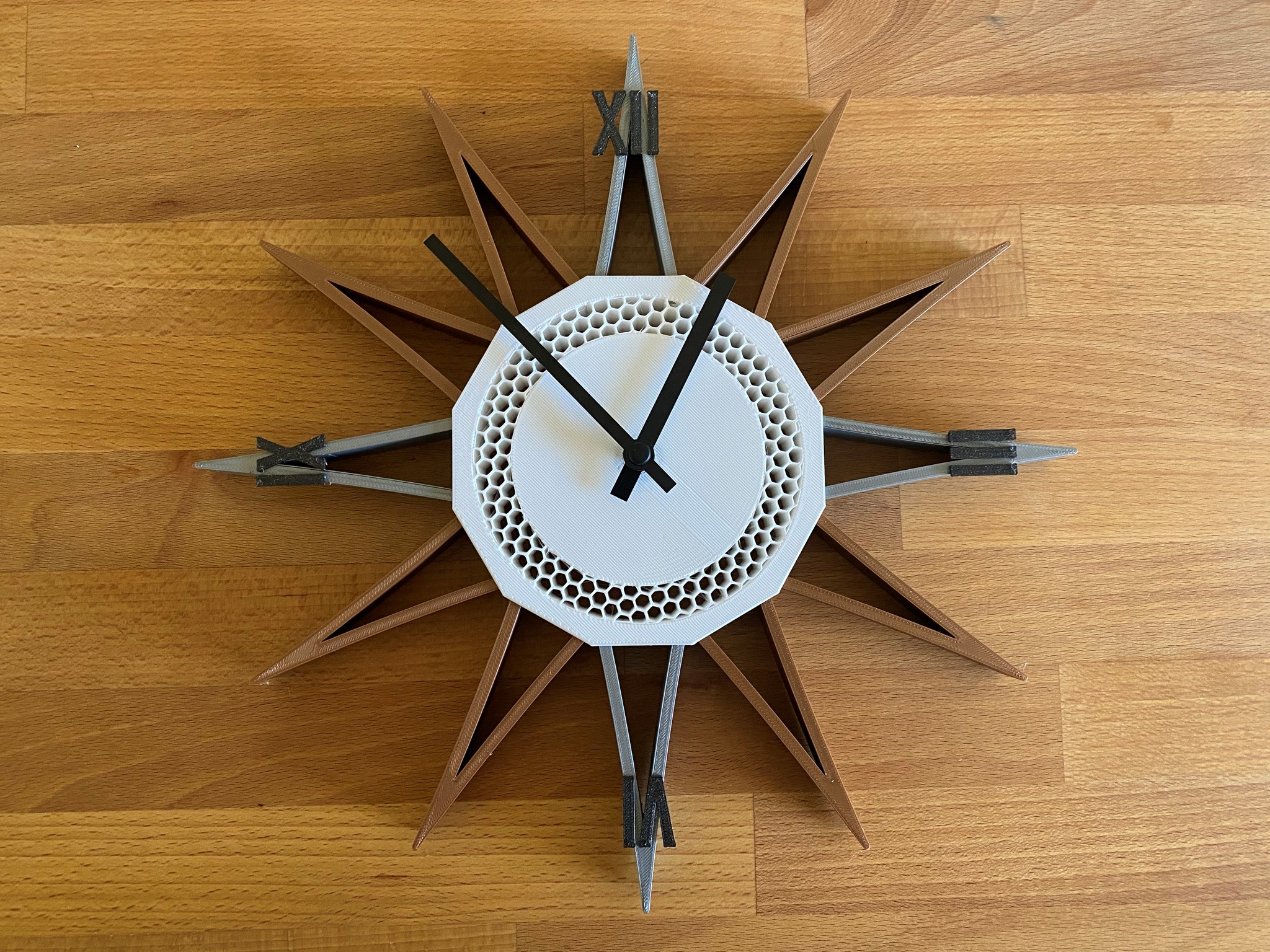Wall clock 3D print model