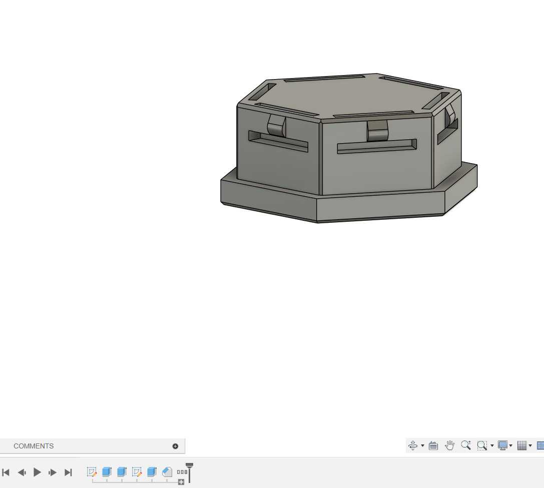 HSW Insert - Fusion360 Model (Honeycomb Storage Wall)