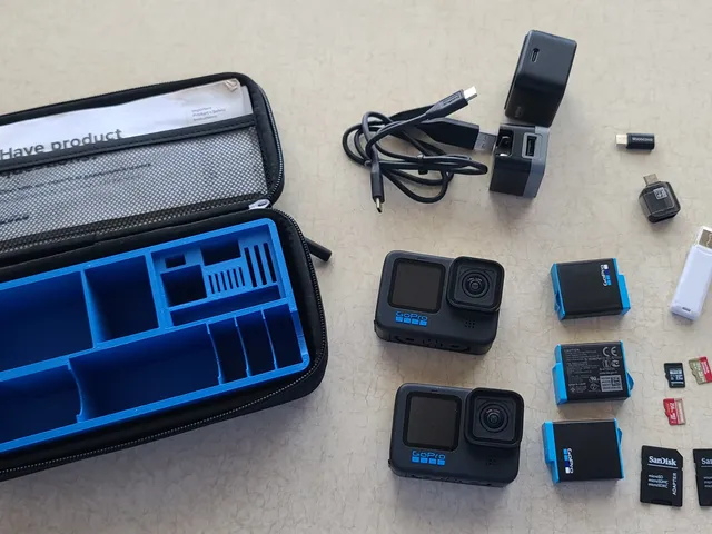 GoPro accessories organizer case inlay