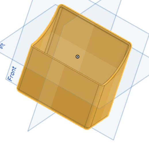 Box with a hole