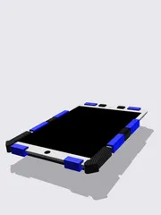 iPad 7,8,9 case with hand strap