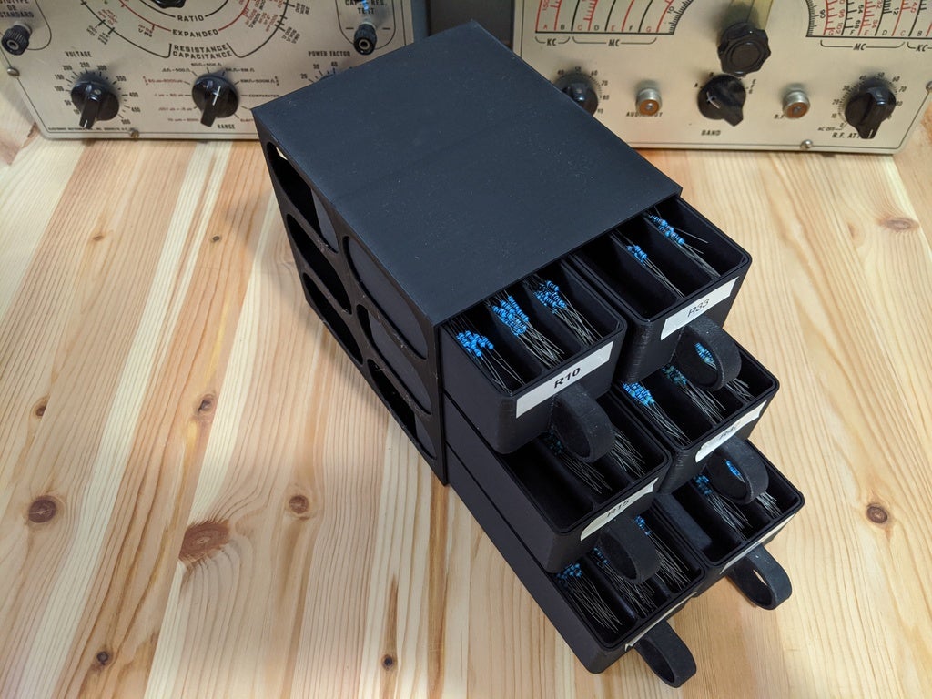 Parts bins by Wiles Download free STL model