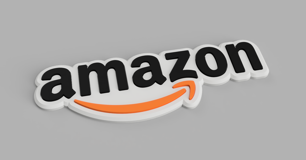 AMAZON Logo (2000) by chochi3D | Download free STL model | Printables.com